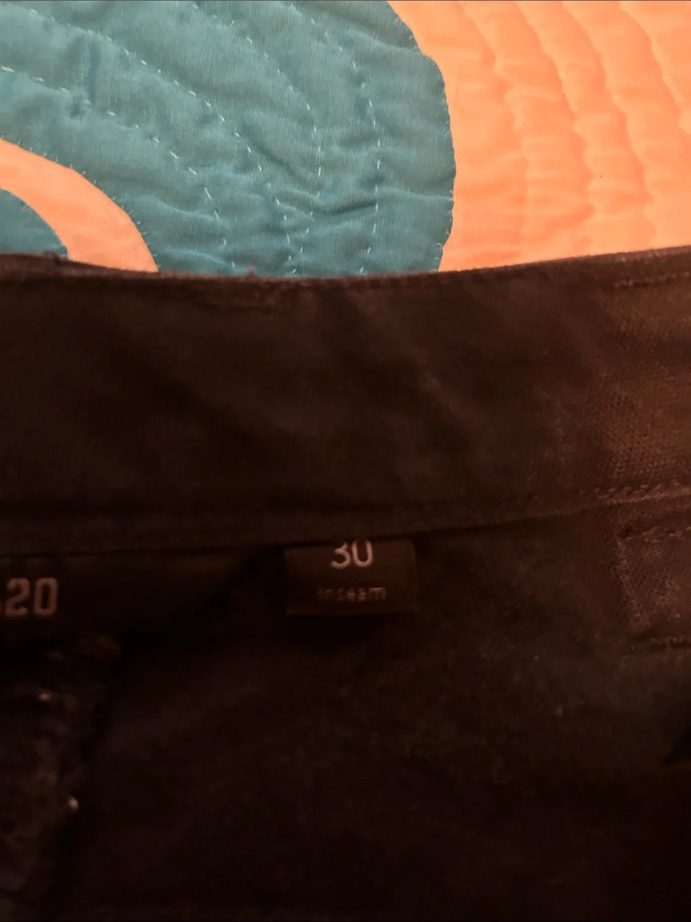 1620 Cordura Black Straight-Leg Utility Pants. Men’s